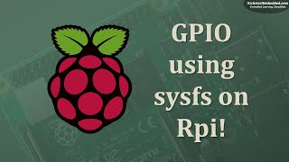 [ENG] Raspberry Pi! Ep:3 - GPIO Usage - C (sysfs)