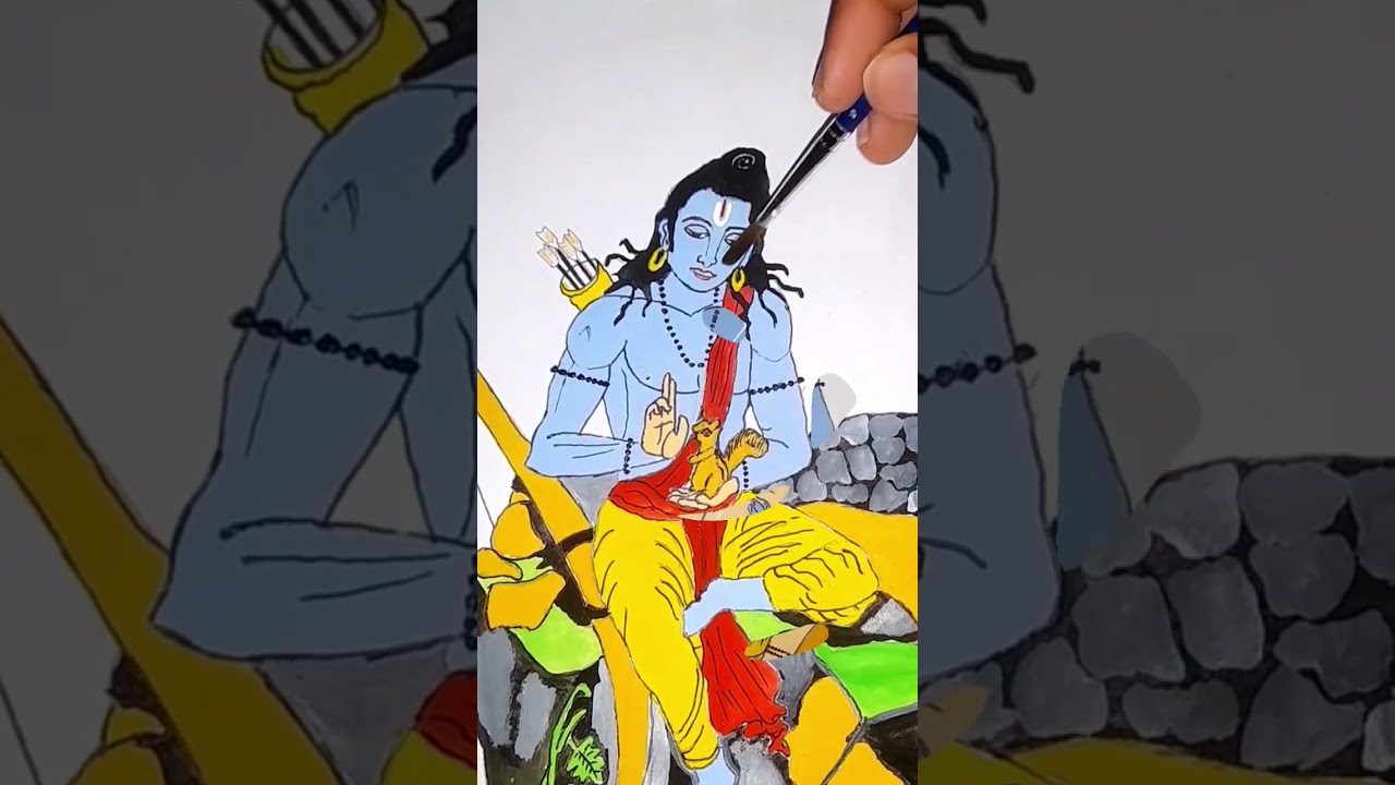 full ramayan pictures part -2 /ramayan series drawing ideas easy 