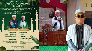 CERAMAH KOCAK😂😂USTAD NANDA FIRMANSYAH DI BANDAR NEGRI SUOH LAMPUNG BARAT