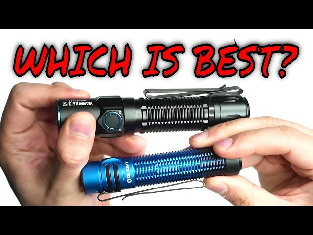 Tactical Flashlight Comparison: Warrior Mini 3 vs. Warrior 3S