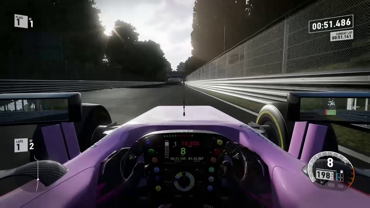 Forza Motorsport 7 - F1 2017 Comparison Monza