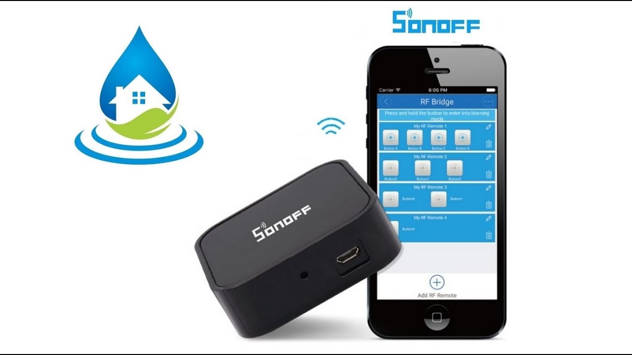Умный дом SONOFF: полная настройка с защитой от протечек воды