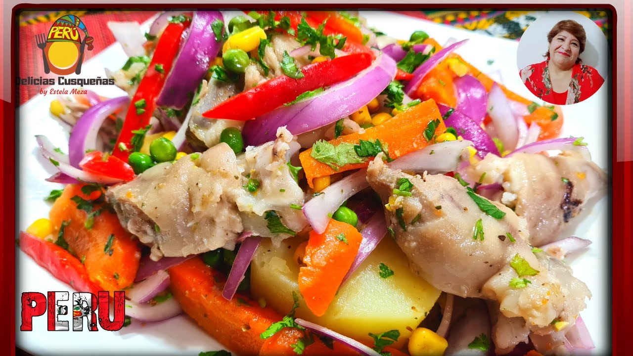 SARSA DE PATITAS DE CERDO CUSCO PERÚ/ RECETA DELICIAS CUSQUEÑAS/ COMIDA TÍPICA PERUANA