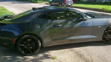 2016 v6 Camaro with borla atak