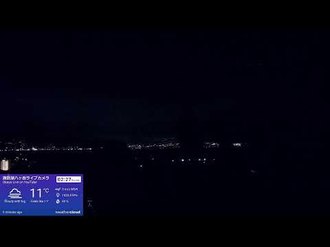 諏訪湖・八ヶ岳 気象情報カメラ3 のライブ映像