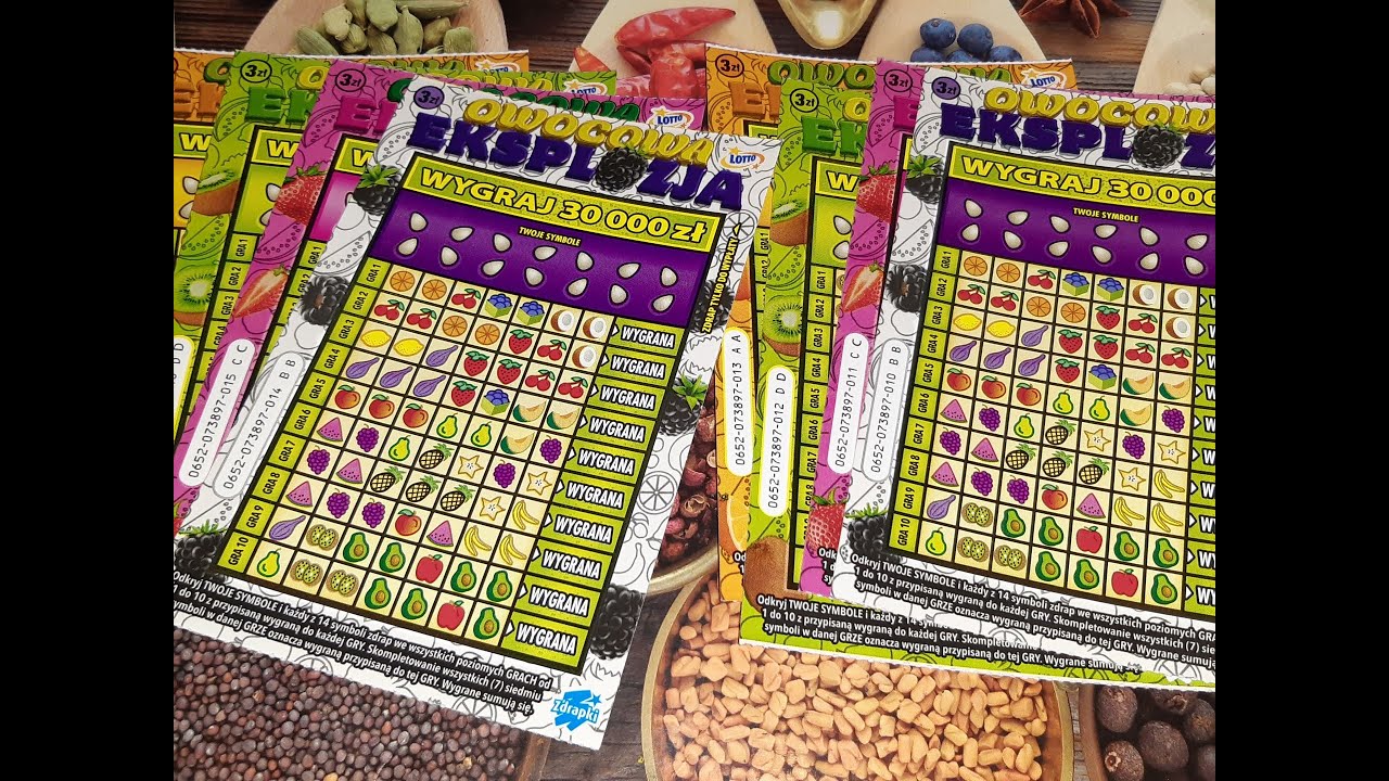 Zdrapki #485 Wznowienie zdrapki 0652 Owocowa Eksplozja - nie jest źle🍀👍