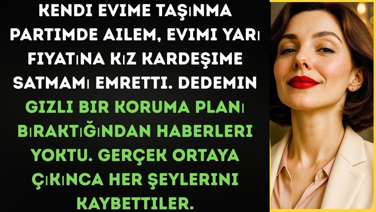 Ailem evimi satmazsam beni reddetti — ama CEO evi çoktan almıştı.