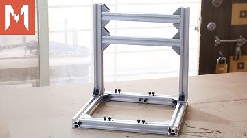 DIY PCB Milling Machine - Part 1 - Building Frame