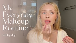 My Everyday Makeup Routine | Weekly Vlog | Cassie Randolph