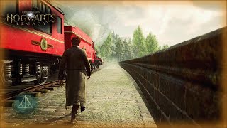 Hogwarts Express in Autumn Rain – Tracking the Train 4K