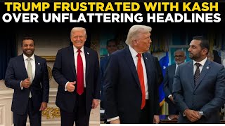 US NEWS LIVE: Trump Clashes With Kash Patel as Headlines Turn Negative | Kash Patel News live