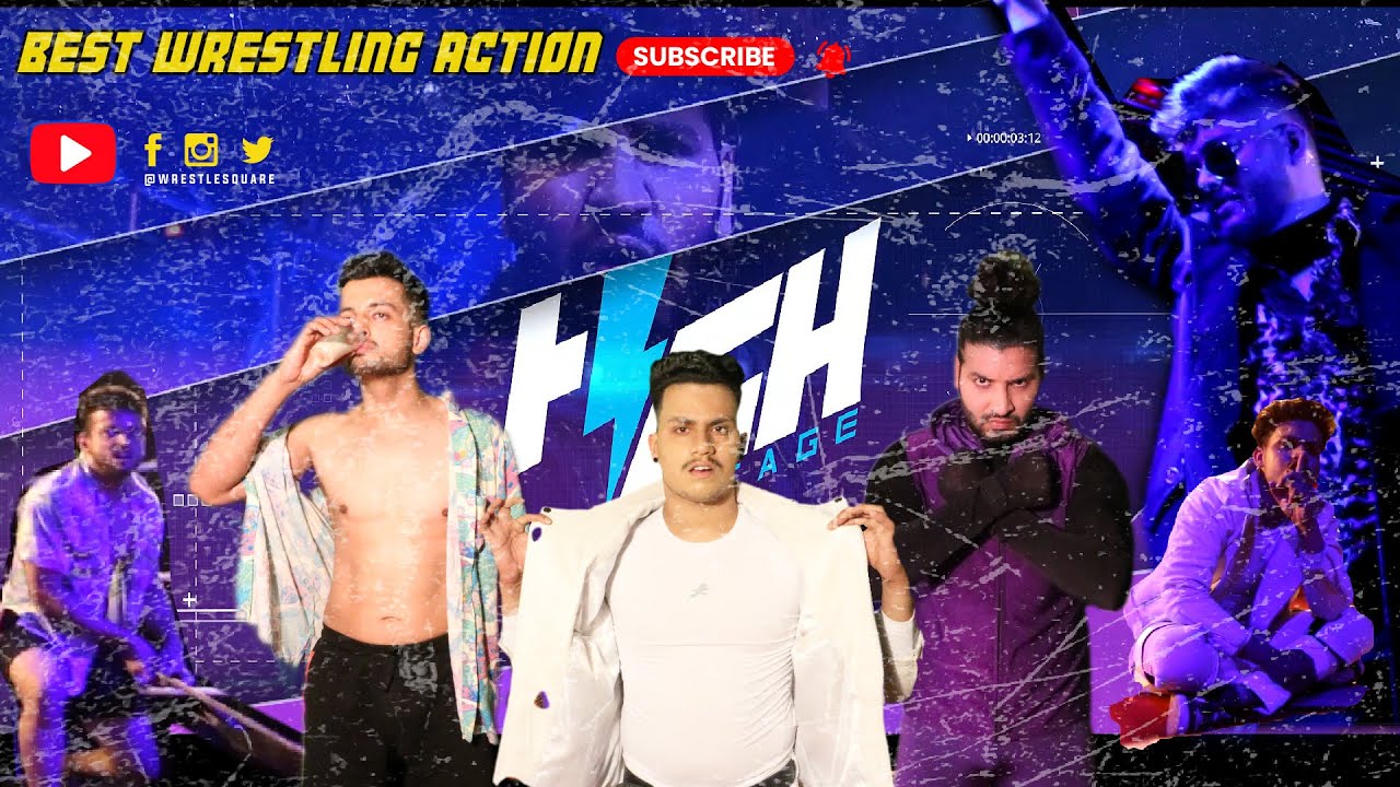Indian Wrestling action- [weekly show india ] High Voltage EP5  