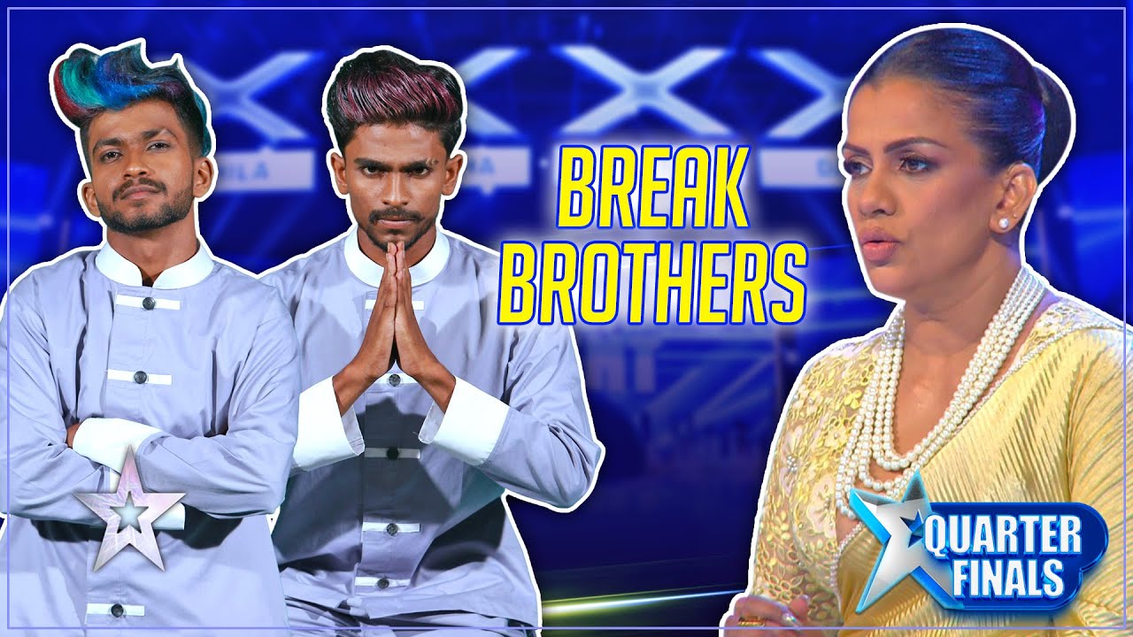 යකඩ කොල්ලන්ගේ බ්‍රේක් නැති ඩාන්ස් එක | Breack Brothers Crew | Sri Lanka's Got Talent | Sirasa TV