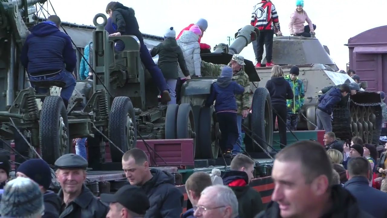 Эшелон военных лет прибыл на ст Алексиково 2021 г