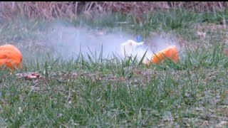 exploding pumpkins.