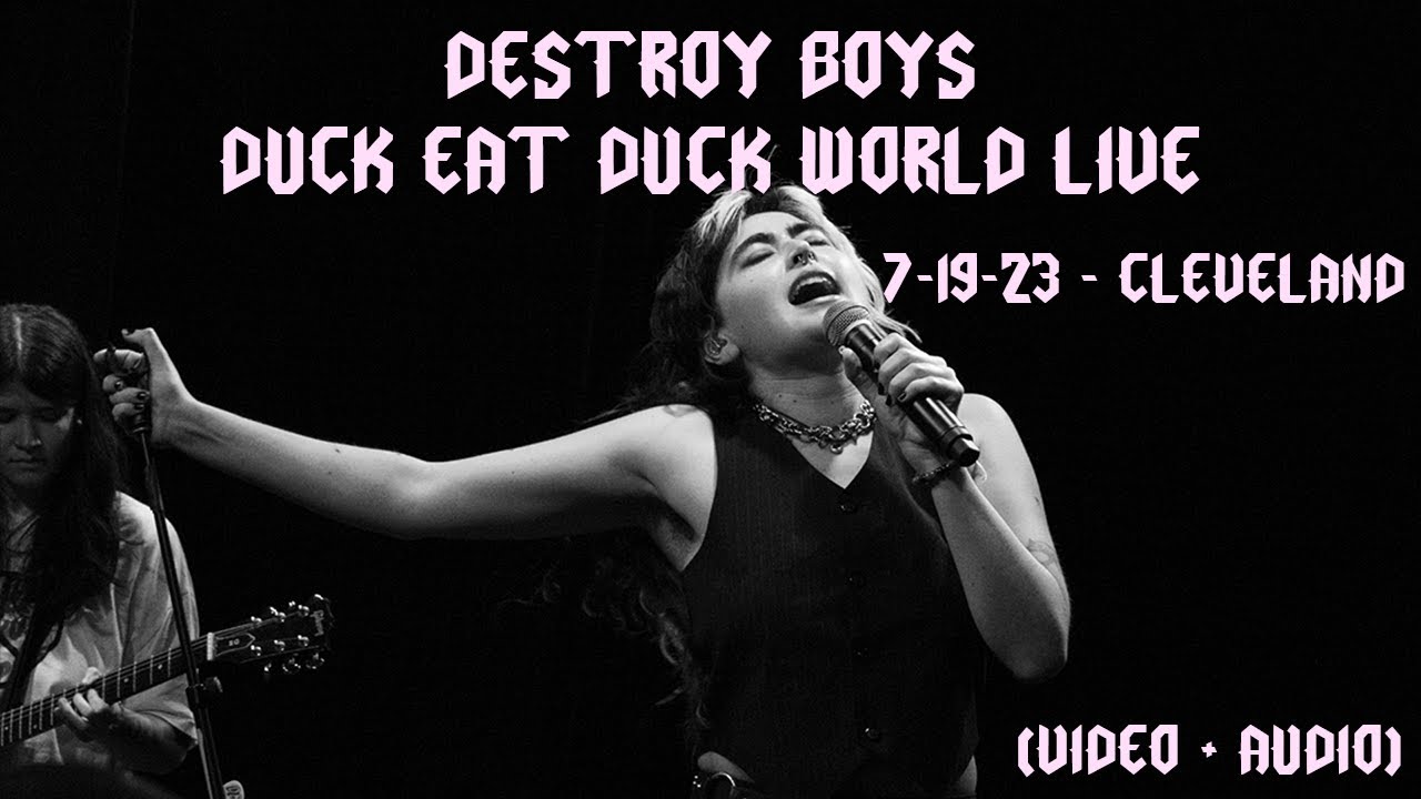 Destroy Boys Duck Eat Duck World Live in Cleveland 190723 YouTube