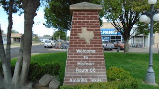 ROUTE 66, AMARILLO, TEXAS, USA
Amarillos main tourist attraction: ROUTE 66.
https://www.visitamarillo.com/listing/route-66-historic-district/929/
https://www.nps.gov/nr/travel/route66/6th_street_historic_district_amarillo.html
http://www.offbeattravel.com/route66-texas-amarillo.html
Video clip by day is when entering Route 66, the one by evening is in the opposite direction and leaving Route 66.
Video clips recorder on two different days.
Route 66 throughout America:
https://en.wikipedia.org/wiki/U.S._Route_66
Visit Route 66 and enjoy Amarillo, Texas, USA. ROUTE 66, AMARILLO, TEXAS, USA