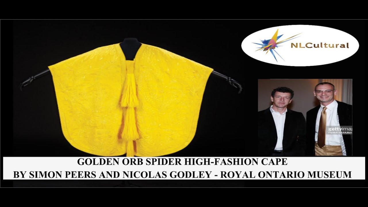 Golden Spider Silk Cape at The Royal Ontario Museum YouTube