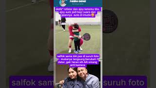 Ekspresi Rafatar berubah datar ketika di suruh berfoto #nagitaslavina1717 #rafiahmad