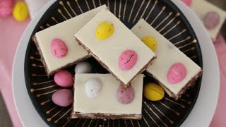 Chocolate Hedgehog Easter Slice