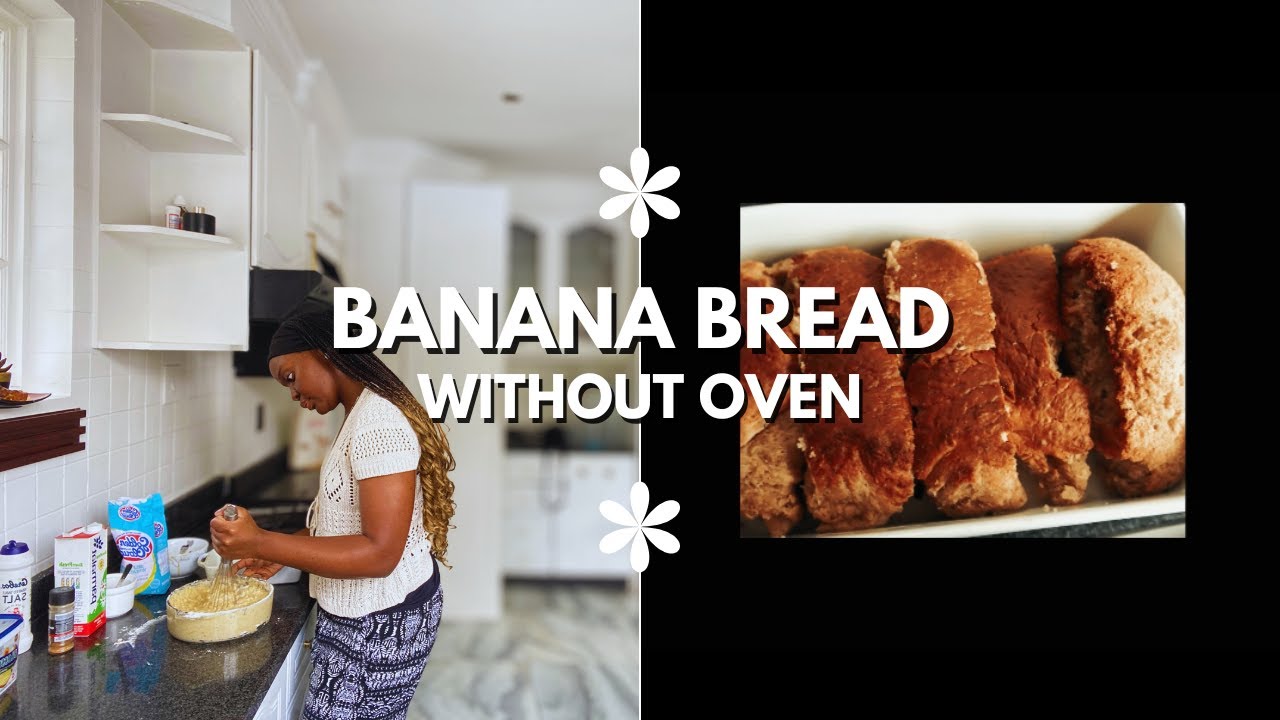 Making Banana Bread Without an Oven and Baking Tray | My First Ever Attempt