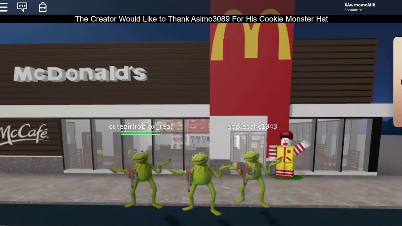 Kermit Came With Dat AK47 At McDonalds YouTube