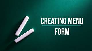 How to Create a Menu Form (Using Visual Studio) || Client-Server Programming