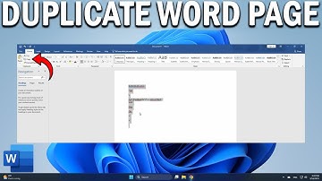 How To Duplicate a Page in Microsoft Word - Easy Fix
