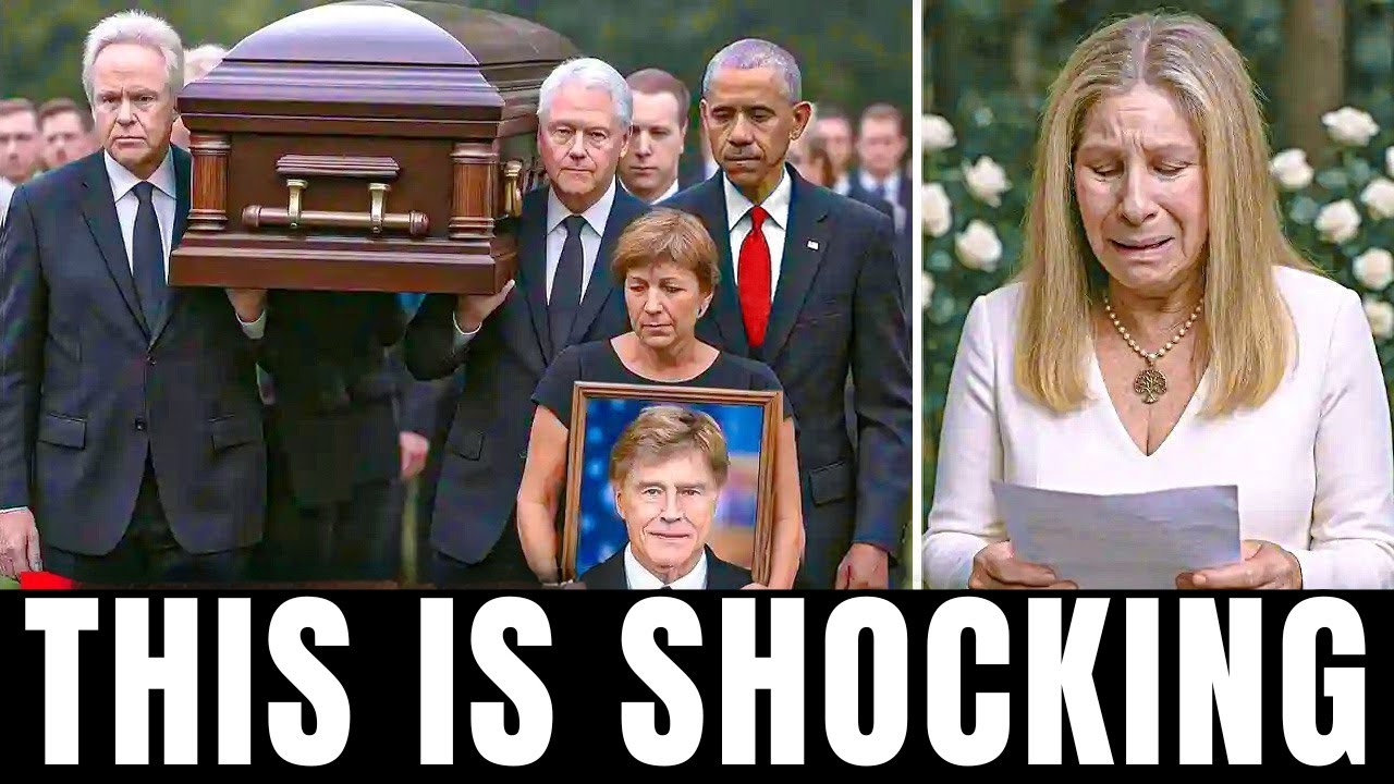 Barbara Streisand's Stunning Tribute at Robert Redford's Funeral - YouTube