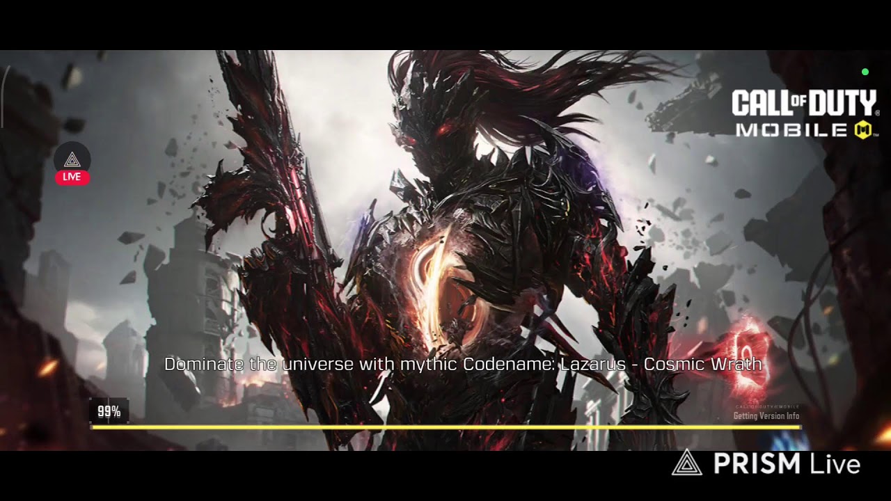 Live streaming of Gaming Wars