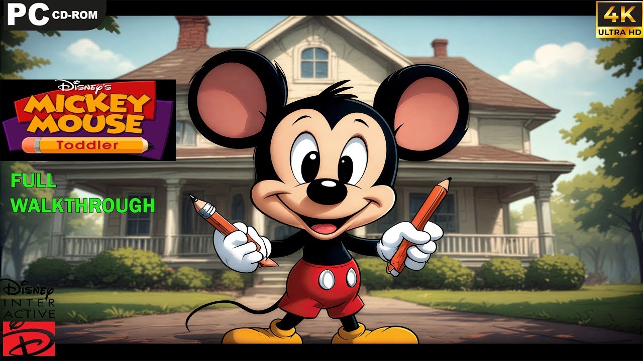 Disney's Mickey Mouse Toddler [PC] - Full Walkthrough - 4k UHD - No ...