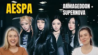 First Reaction to AESPA - Armaggedon   Supernova MV | Australian's React