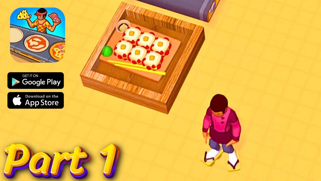 Conveyor Rush: Idle Food Game Gameplay Walkthrough Part 1 - Start Your Food Empire! (iOS, Android)