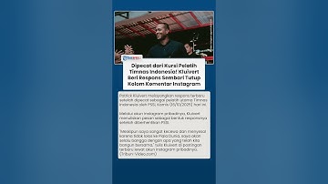 Reaksi Kluivert seusai Dipecat PSSI: Tulis Pesan di Instagram & Matikan Kolom Komentar