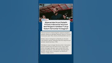 Reaksi Kluivert seusai Dipecat PSSI: Tulis Pesan di Instagram & Matikan Kolom Komentar