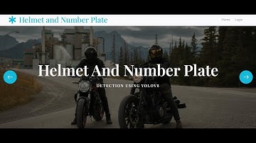Helmet and Number Plate Detection using Deep Learning | Python IEEE Project