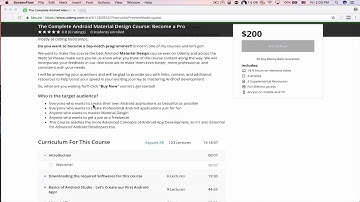 The Complete Android Material Design Course™ - learn Android Development