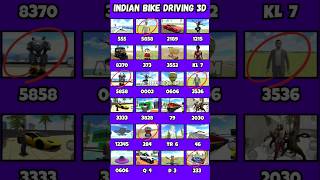 All New Real code 💥 Indian bike driving 3d all new cheat code update + plugin cheat code