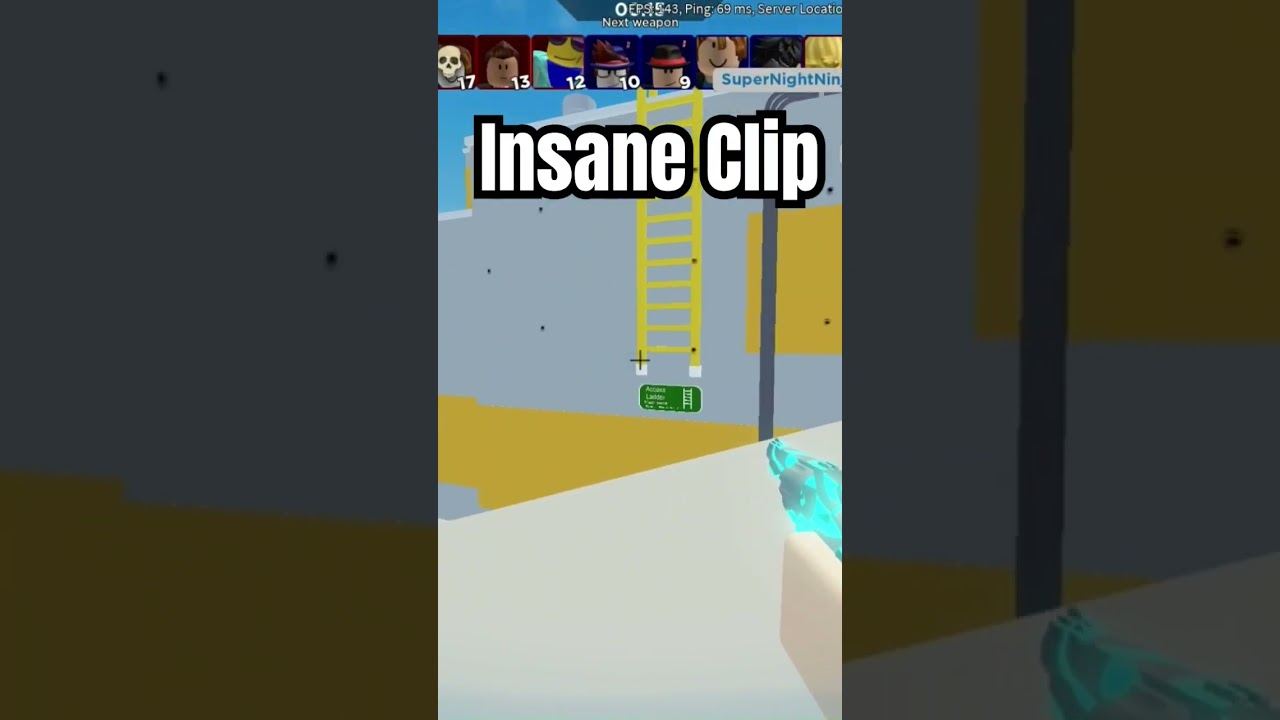 Insane Clip... (Roblox Arsenal)