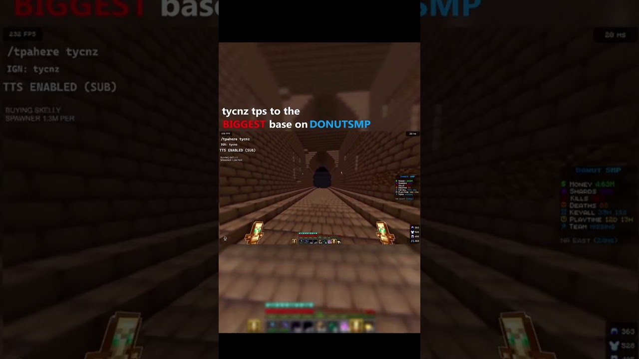 TPING to a donutbase that DOESNT EXIST