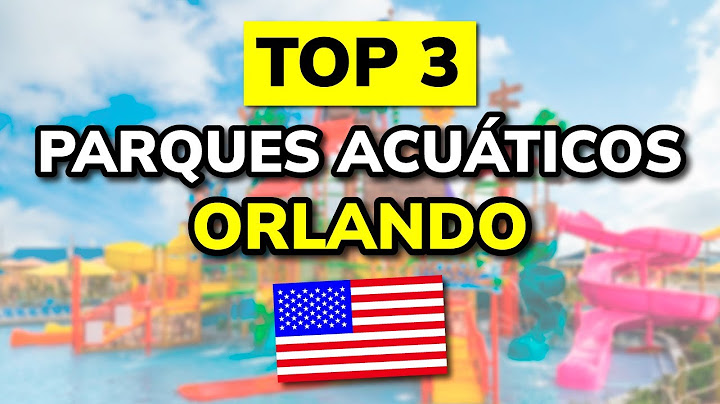 🥇 3 Mejores PARQUES ACUÁTICOS en ORLANDO (Florida, USA) en 2025