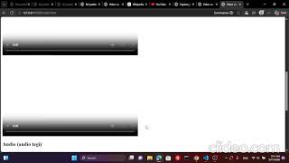 HTML 4 dars Video va Audio