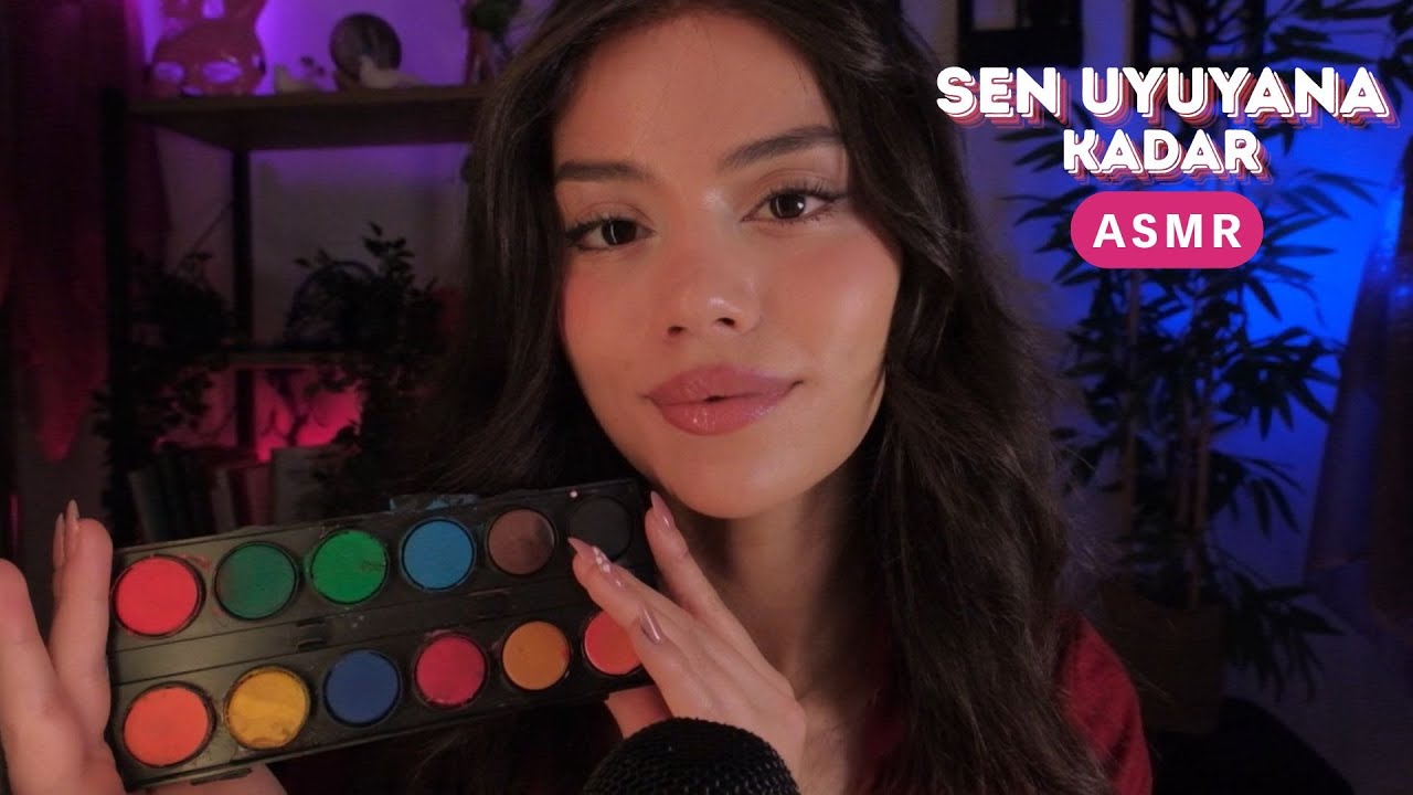 ASMR UYKU GETİRİCİ - Seninle İlgileniyorum, En Sevdiğiniz Triggerlarla ASMR 😍
