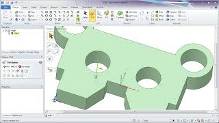 SpaceClaim_Basic Pull #spaceclaim #cad #simulation #simulator #mechanic