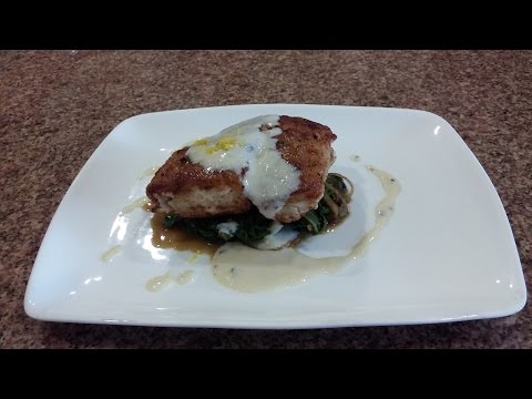 Seared ocean trout and crab cakes Part 2