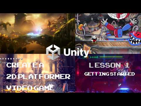 Unityで2Dプラットフォーマーゲームを作ろう - レッスン1 - はじめの一歩