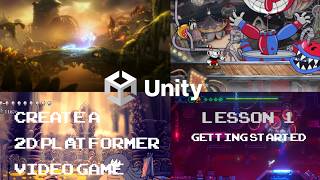 Inspiration Lab - Create a 2D Platformer Video Game with Unity - Lesson 1 - Getting Started