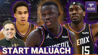It's Time For The Suns To Take The Training Wheels Off And start Khaman Maluach OVER Mark Williams