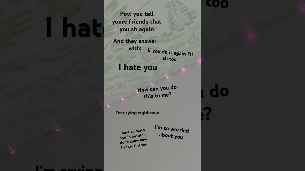 TW Sh I Feel So Bad For Telling Them Venting Vent Ventpost Myvent
