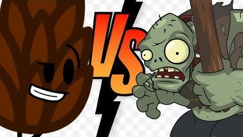 Pinecone vs Gargantuar (tornament world)  round 1 match 2